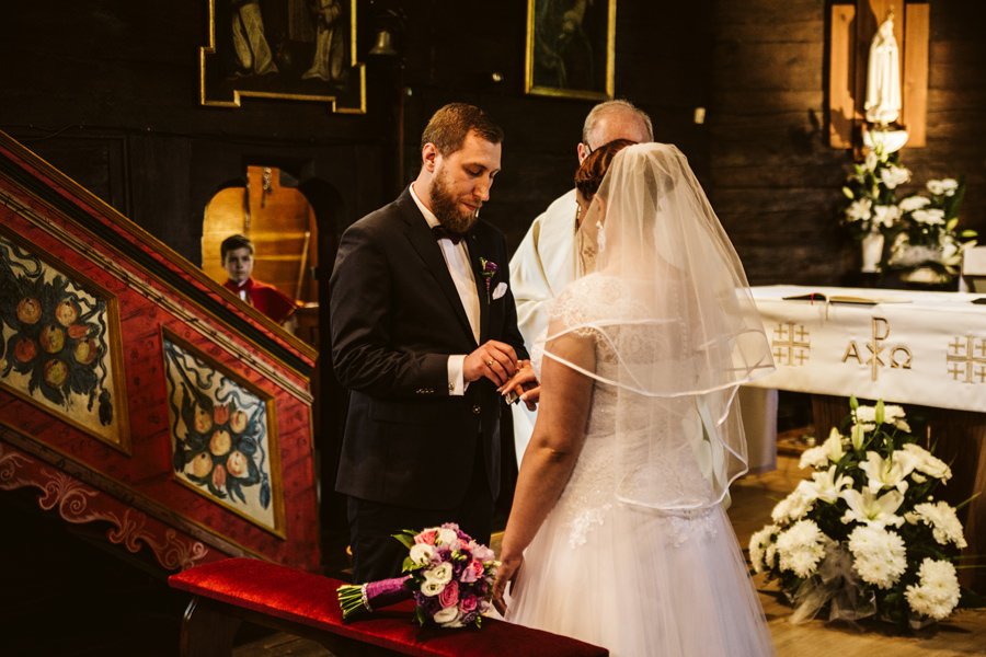 Ślub w Kościele św. Wawrzyńca w Chorzowie