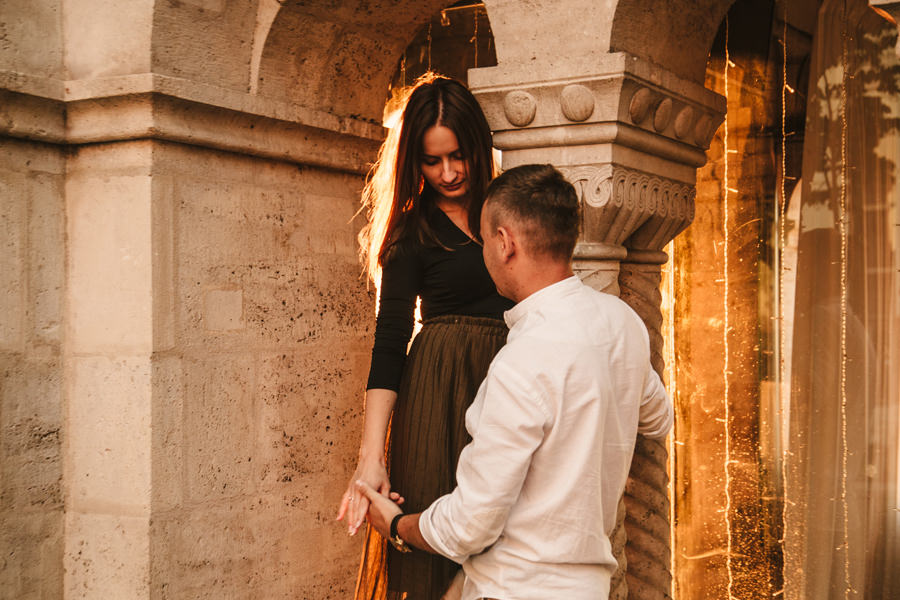 engagement photoshoot in Budapest
